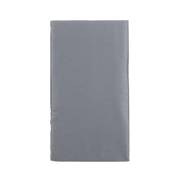 FITTED SHEET SATEEN 90X200+25 GREY