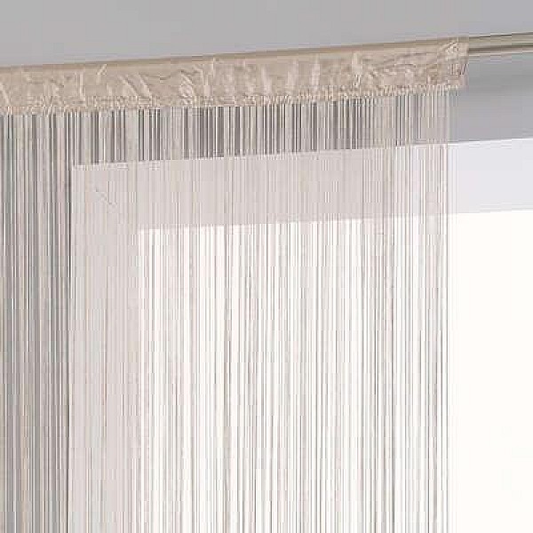 CURTAIN LINEN THREAD 90X200CM D