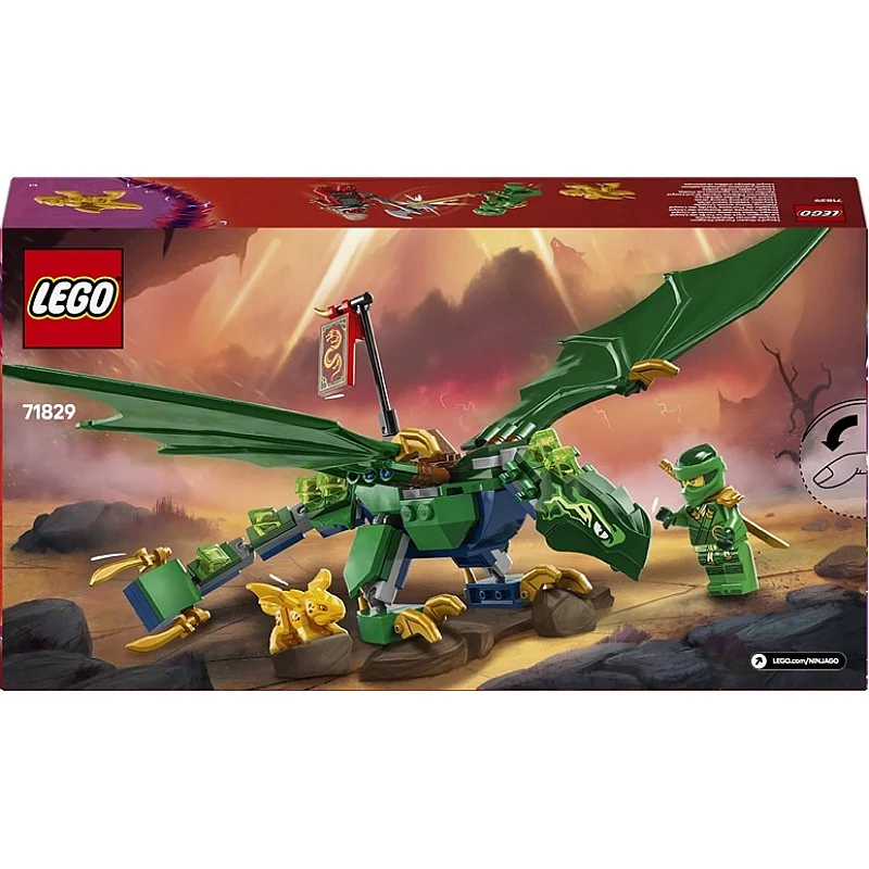 LEGO® Ninjago Lloyd's Green Forest Dragon. 128 vnt. LEGO® Ninjago Lloyd's Green Forest Dragon. 128 vnt.