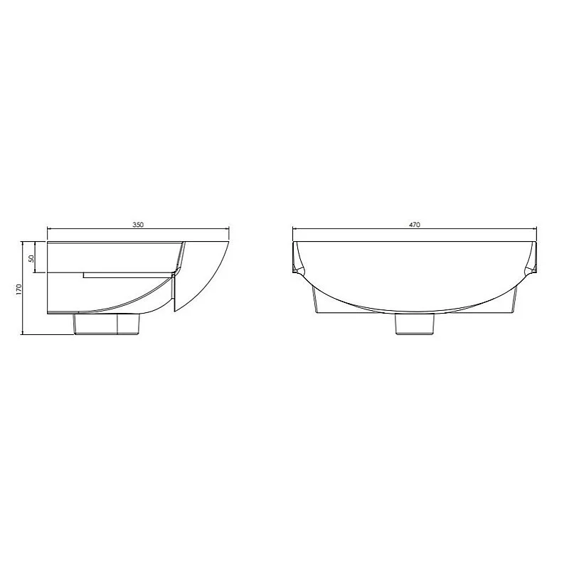 IZLIETNE KERAMIKAS TOMASO 45 BALTA IZLIETNE KERAMIKAS TOMASO 45 BALTA