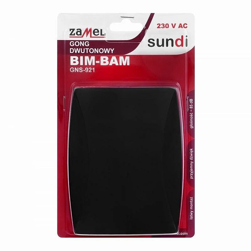 GONGS GNS-921 BIM-BAM 2TOŅU MELNS GONGS GNS-921 BIM-BAM 2TOŅU MELNS