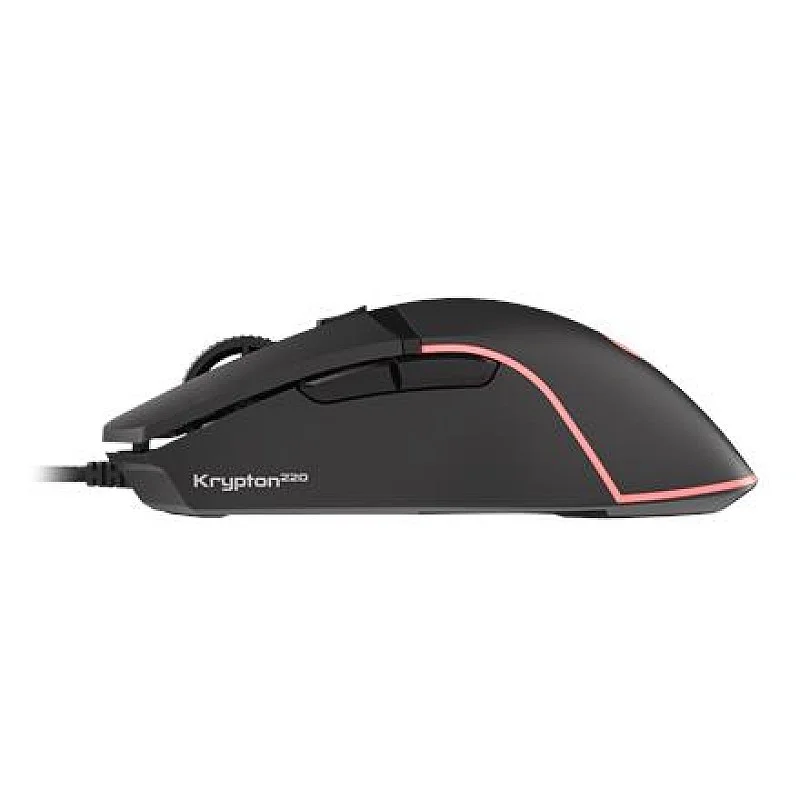 Spēļu pele Genesis Krypton 220 usb type-a. melna Spēļu pele Genesis Krypton 220 usb type-a. melna