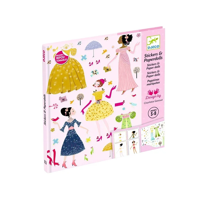 TOY STICKERS DRESSING 12D DJ09690