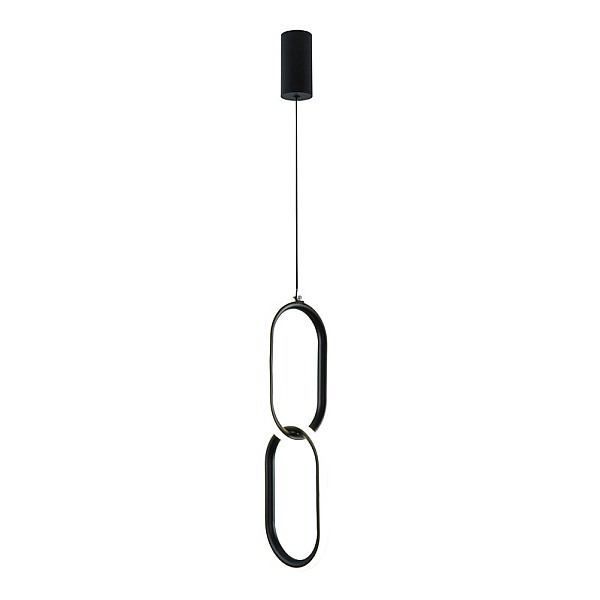 PENDANT LED LIGHT EDIRNA 2 4000K BLACK