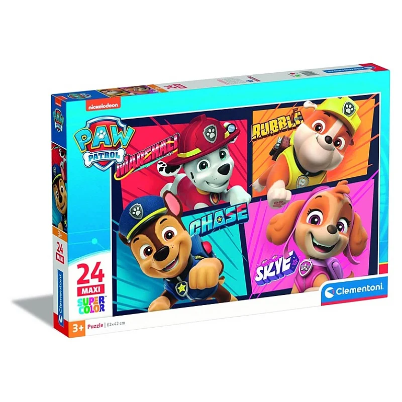 PUZZLE 24PCS PAW PATROL MAXI 24238