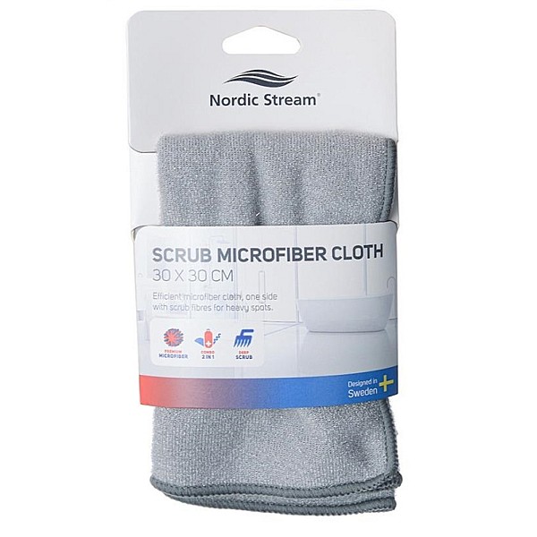 SCRUB MICROFIBER CLOTH 30X30 CM