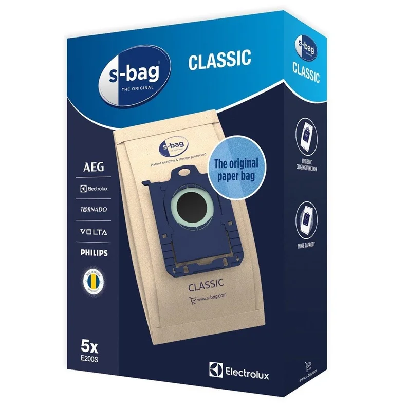 DUST BAGS E200S ELECTROLUX 5PCS