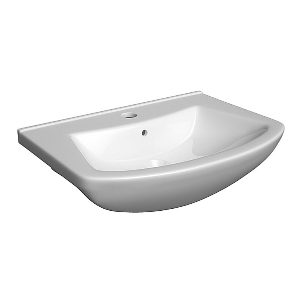 WASHBASIN CERAMIC TOMASO 45 WHI