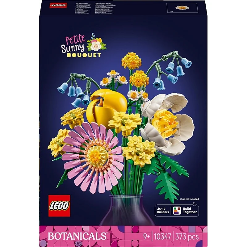 Konstruktorius LEGO® Botanicals Petite Sunny Bouquet 10347