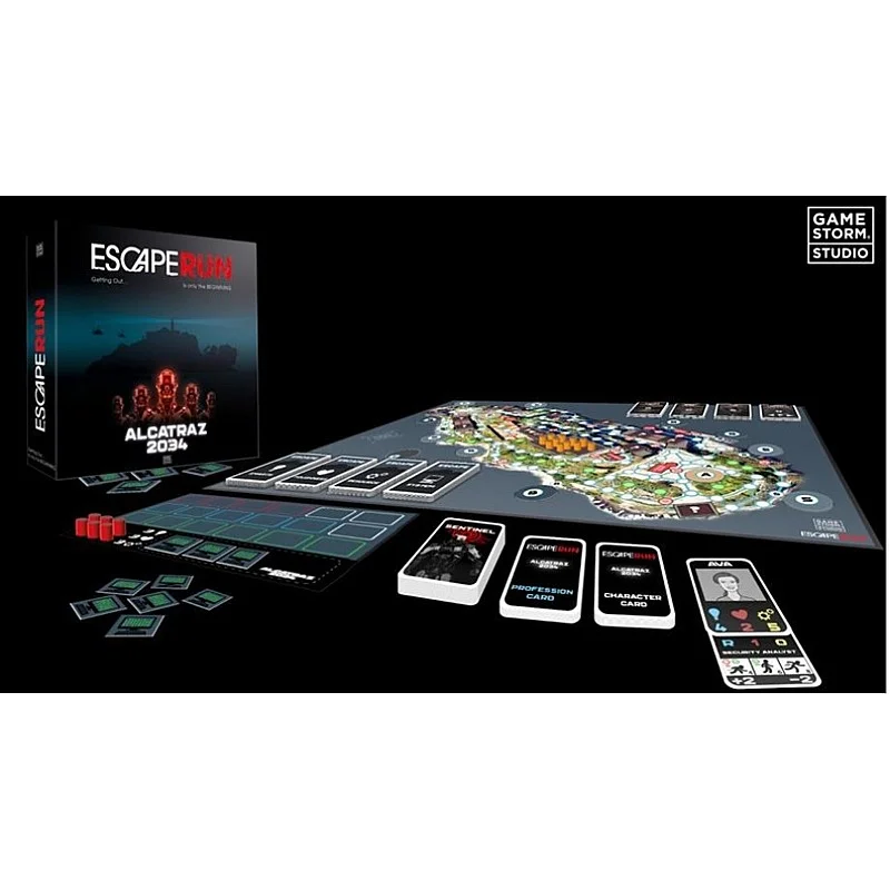 BOARD GAME ESCAPE RUN 59254 BOARD GAME ESCAPE RUN 59254