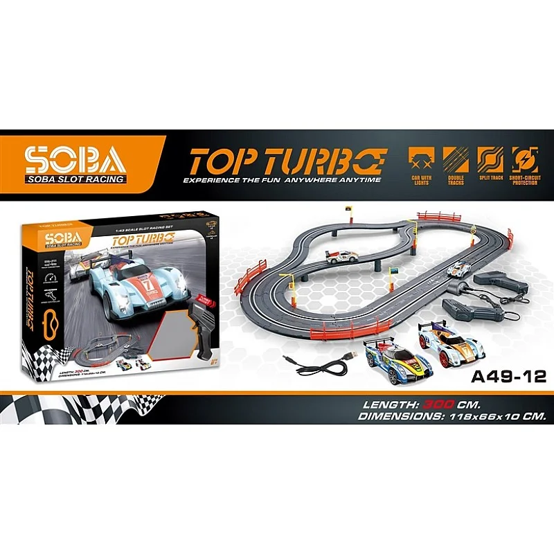 RAILWAY TRUCK ROAD RACING TRACK SET