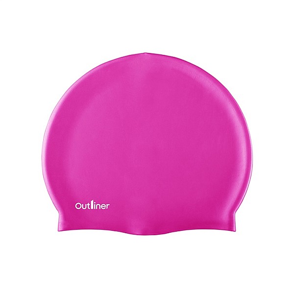 SWIMMING CAP PINK OUTLINER FSSWM-006