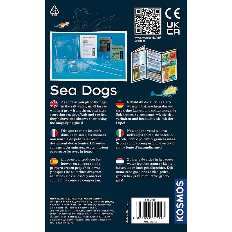 Eksperimentu komplekts Kosmos FunScience Sea Dogs
