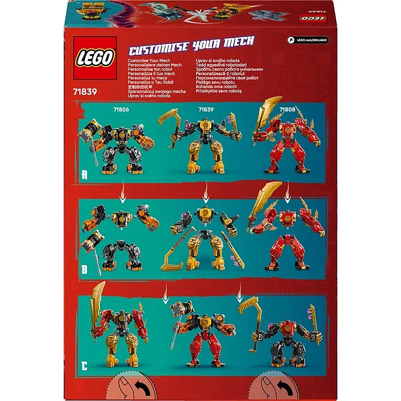 Konstruktorius LEGO® Ninjago Arin's Spinjitzu Battle Mech Konstruktorius LEGO® Ninjago Arin's Spinjitzu Battle Mech