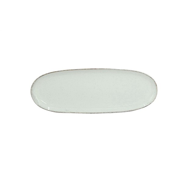 OVAL PLATE DOMOLETTI SESAM DOTS 35.6CM