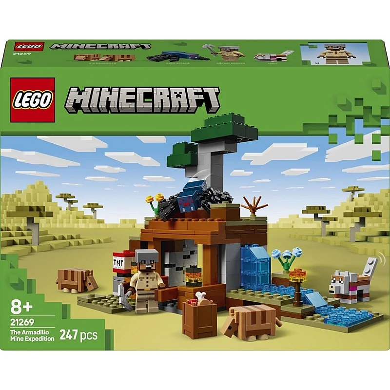 LEGO® Minecraft The Armadillo Mine Expedition. 247 vnt.
