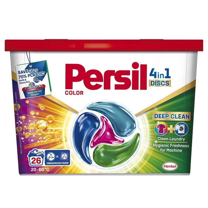 Kapsulas mazgāšanai Persil Discs Color. 26 gab.