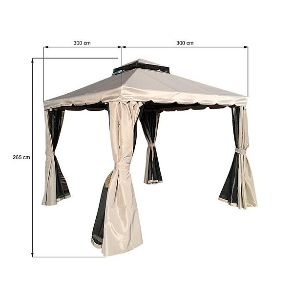 CURTAIN FOR GAZEBO LT1009MN