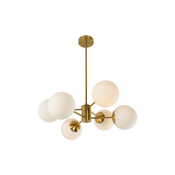 PENDANT LIGHT RAILE 6XE27 GOLD