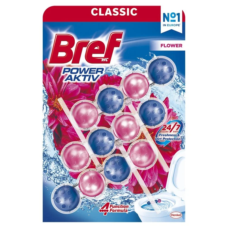 WC TĪR-ATSV LĪDZ BREF PA FLOWERS 3X50G