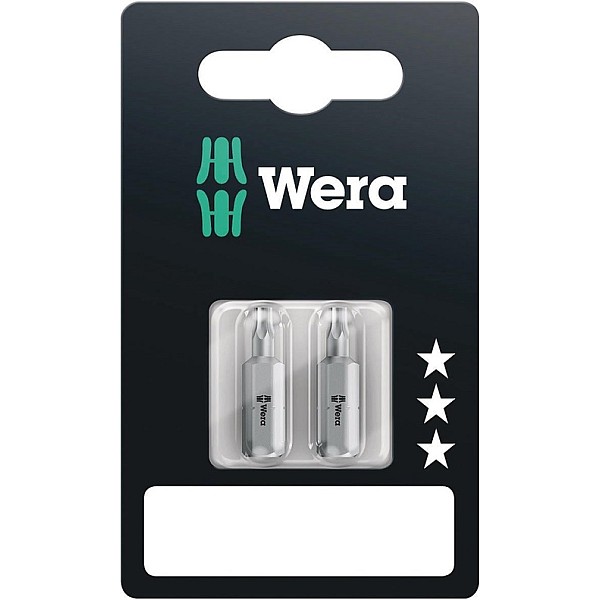 SCREWDRIVER BITS WERA 2 PCS T15X25MM.