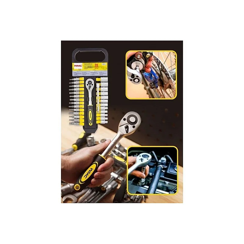 KOMPLEKTS GALV UN UZG.WMC TOOLS 28GAB KOMPLEKTS GALV UN UZG.WMC TOOLS 28GAB