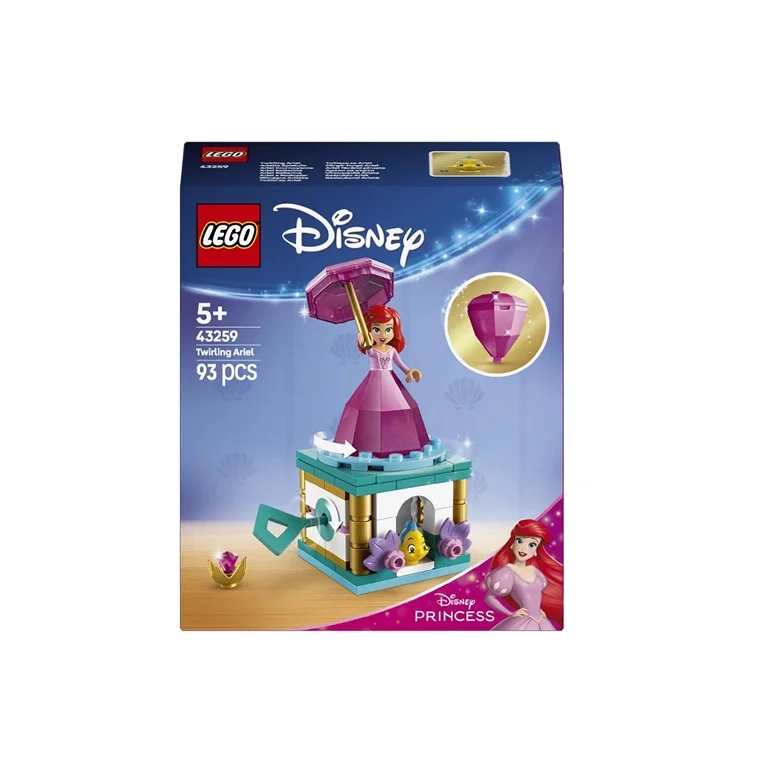 LEGO® Disney Princess Twirling Ariel 43259. 93 vnt.