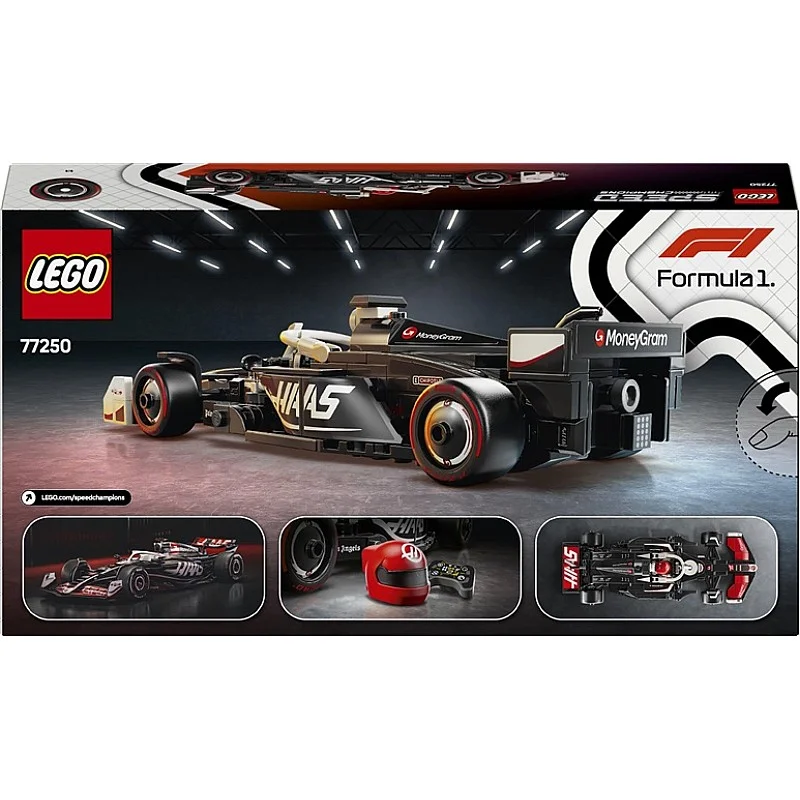 LEGO® MoneyGram Haas F1® Team VF-24 Race Car 77250. 242 vnt. LEGO® MoneyGram Haas F1® Team VF-24 Race Car 77250. 242 vnt.