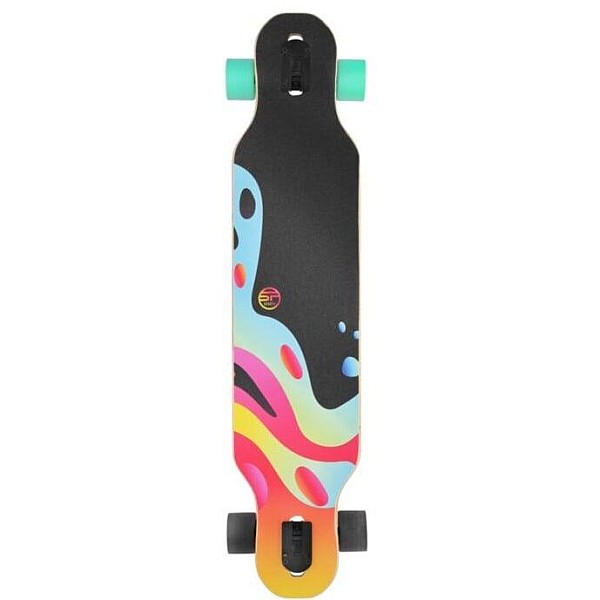 Skrituļdēlis Spokey Longboard Pro. daudzkrāsaina