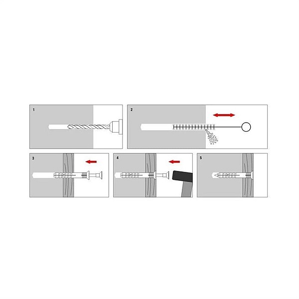 HAMMER DRIVE FIXING 5X40 SM-05040 (200)