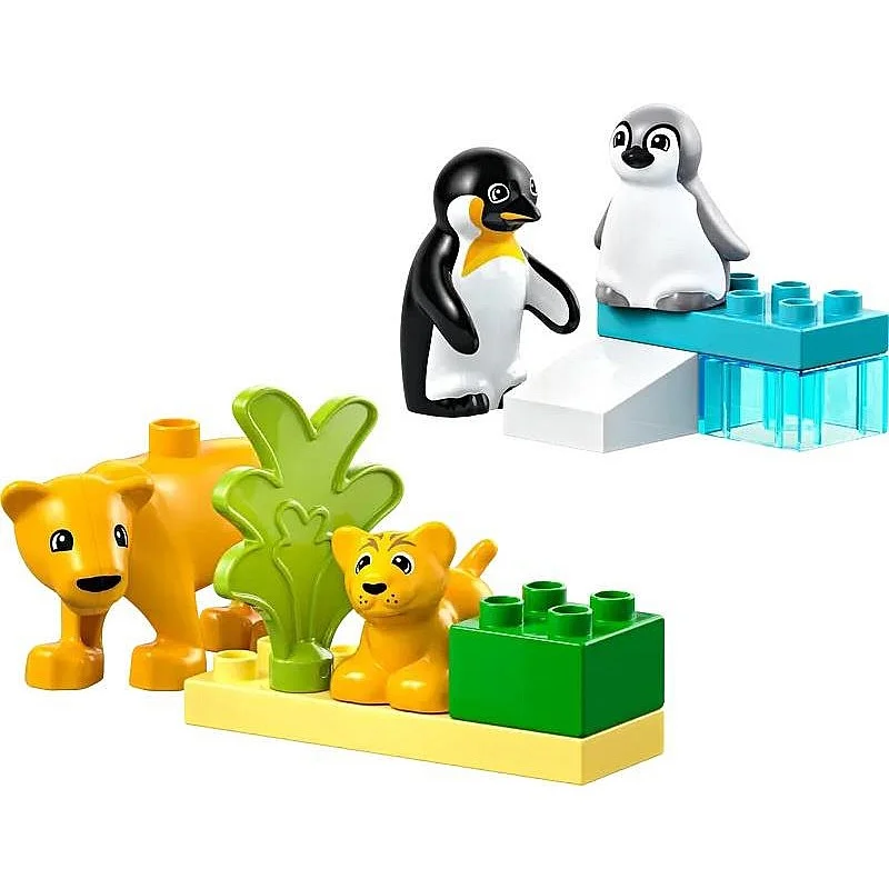 LEGO® Duplo Laukinių gyvūnų šeimos 10442. 10 vnt. LEGO® Duplo Laukinių gyvūnų šeimos 10442. 10 vnt.