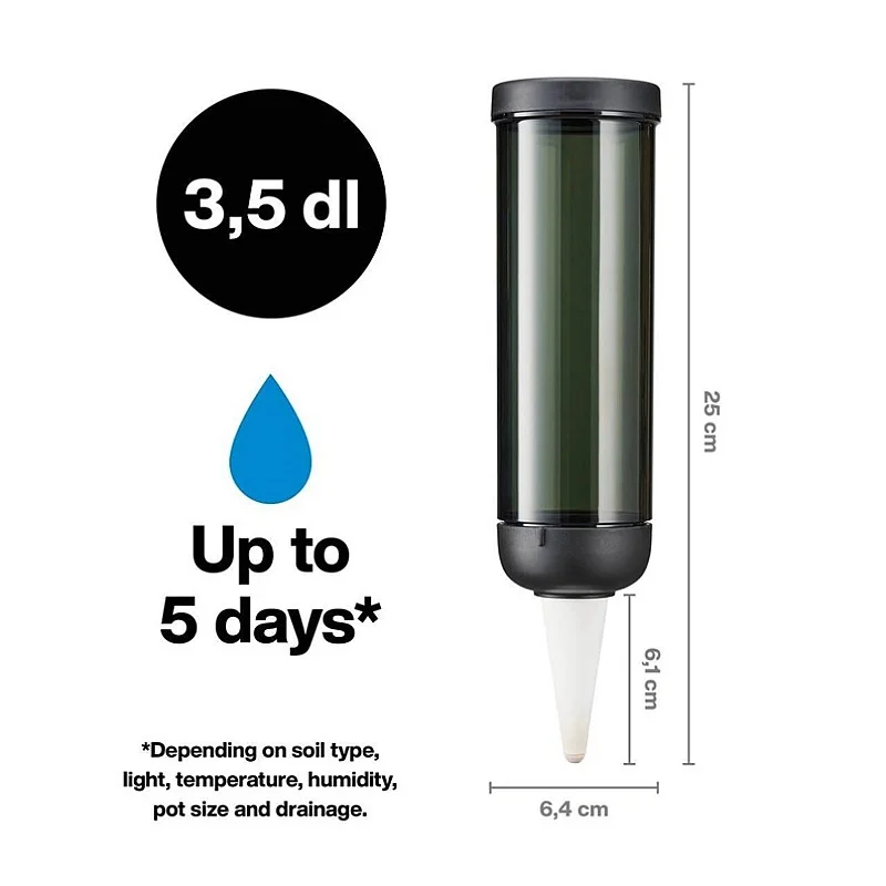 Laistymo burbulas Fiskars 1075380. juoda. 0.35 l