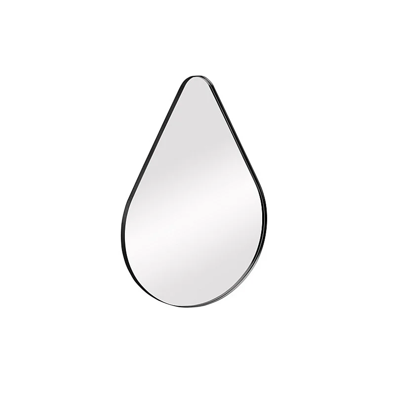 SPOGULIS AR RĀMI BRITTA 80X100 MELNS