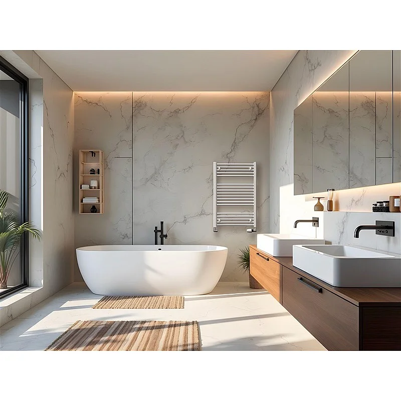 Vanden. rankšl. džiovintuv. Korado. tiesus. balta. 60x90 cm Vanden. rankšl. džiovintuv. Korado. tiesus. balta. 60x90 cm