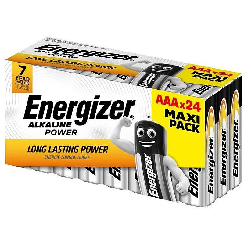 BATTERIES ALKPOWER AAA LR03 24PCS