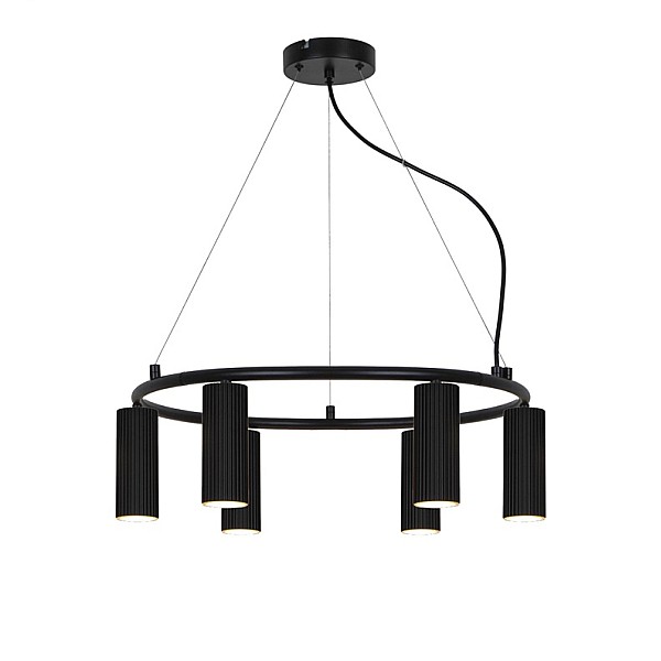 PENDANT LIGHT ICEL 6XGU10 BLACK