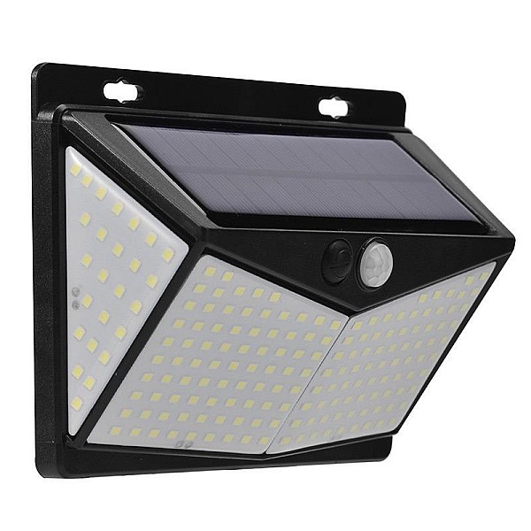 WALL LIGHT WITH SOLAR BAT LED SENS IP44