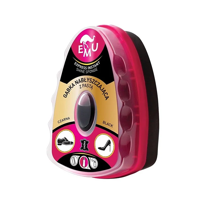 Batų kempinė EMU. juoda. 0.006 l