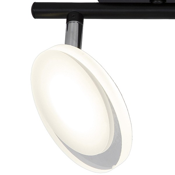 SPOT LED LIGHT PLATE 2X4W 3000K BL