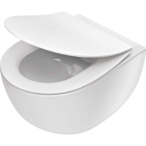 WC SEAT/PEONIA ZERO WALL MOUNT WC BOWL