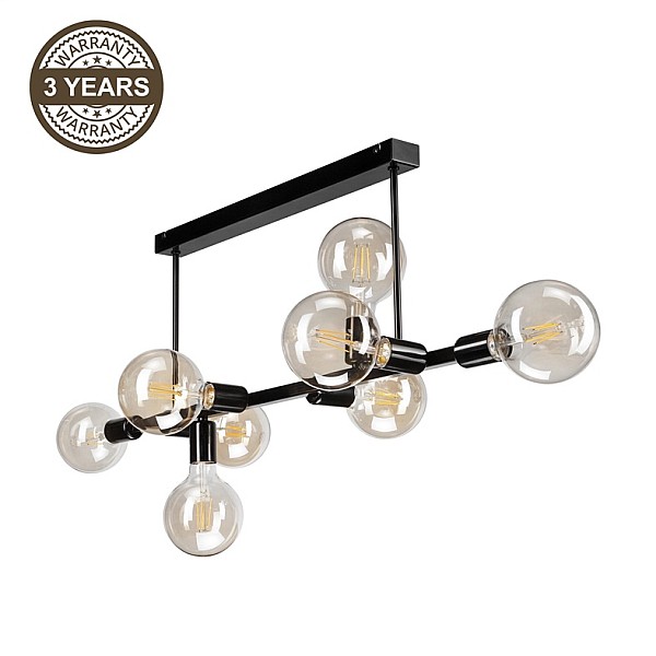 CEILING LIGHT ANARI LM-8.146 8XE27 BLACK