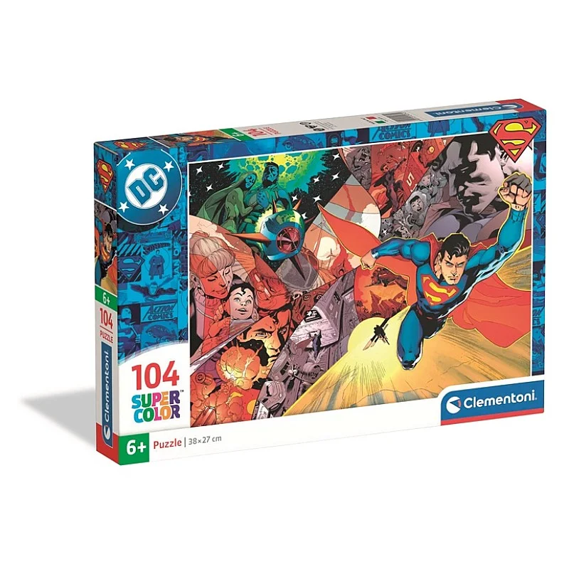 TOY PUZZLE SUPERMAN 104 25074