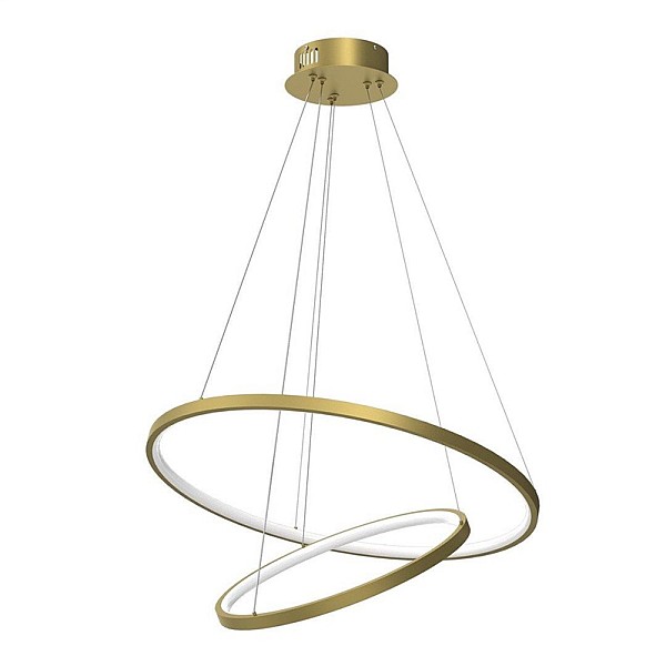 PENDANT LED LIGHT RONDAY 60CM 51W GOLD