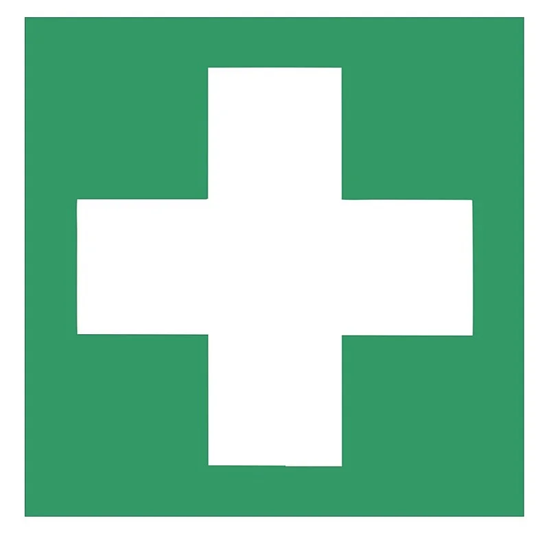 STICKER FIRST AID 135X135MM