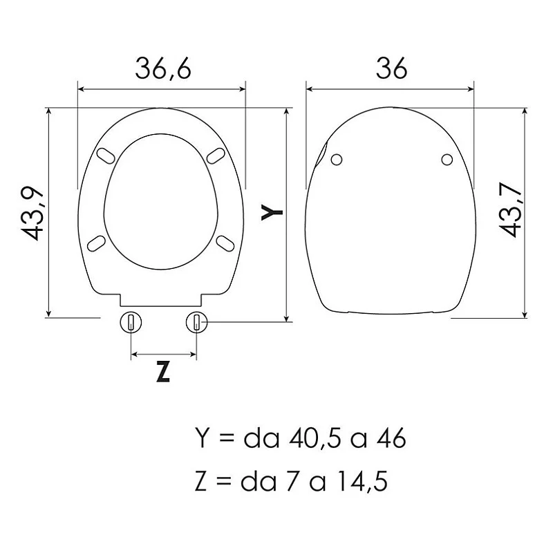 Tualetes vāks Saniplast UNO-N. balta Tualetes vāks Saniplast UNO-N. balta