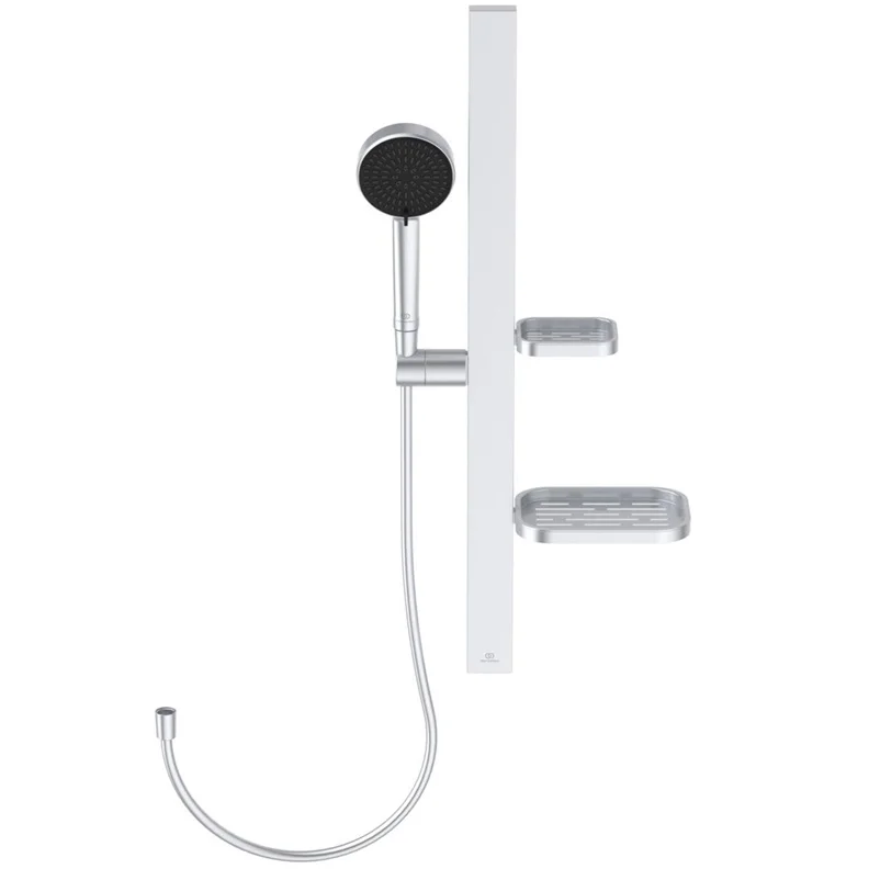 SHOWER STAND ALU+ SILVER MATT