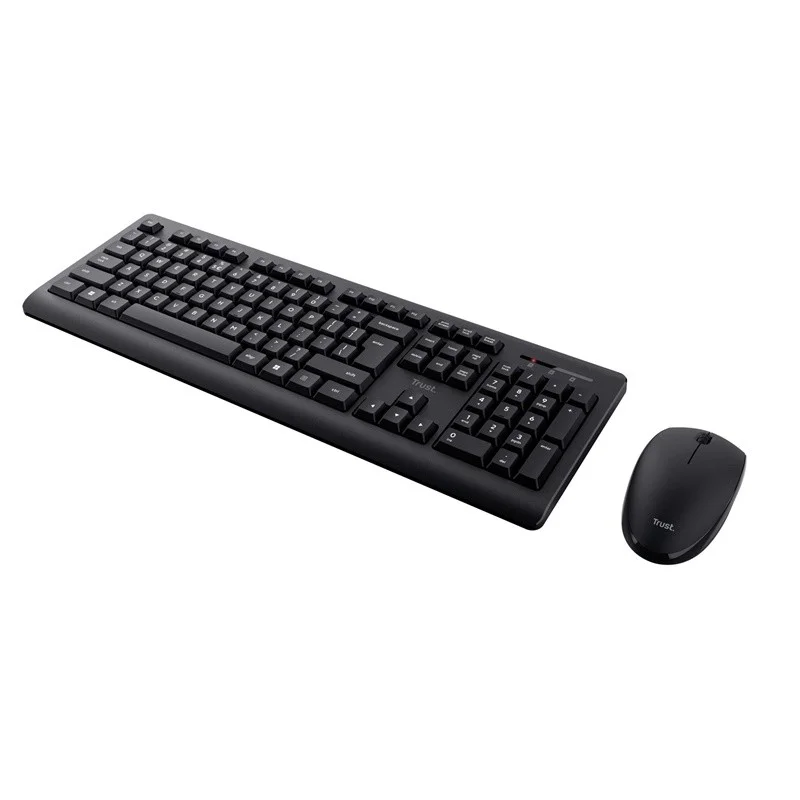 Tastatūras un peles komplekts Trust Primo. melna. bezvadu Tastatūras un peles komplekts Trust Primo. melna. bezvadu