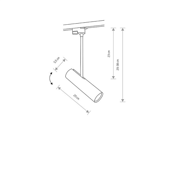 NOWODVORSKI TRC LAMP EYE SUPER WH C 9245