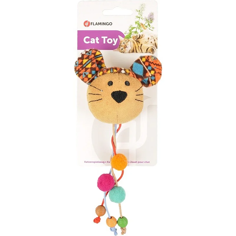 Žaislas katei Flamingo. rudas Žaislas katei Flamingo. rudas