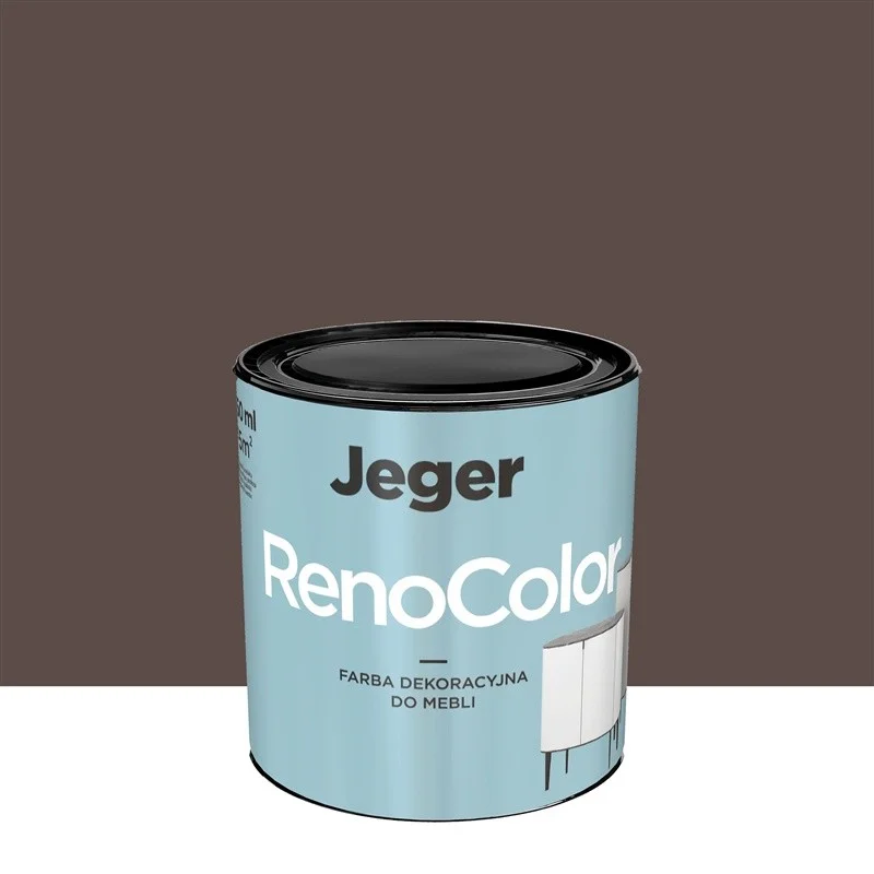 PAINT FURNITURE RENOCOLOR BROWN 0.45L